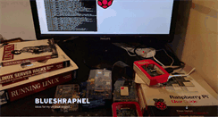 Desktop Screenshot of blueshrapnel.com