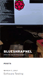 Mobile Screenshot of blueshrapnel.com